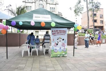 Niños Siderenses Acudieron a la Jornada de Vacunación